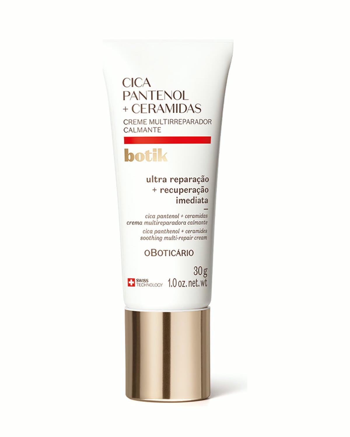 Creme Multirreparador Calmante Cica Pantenol + Ceramidas