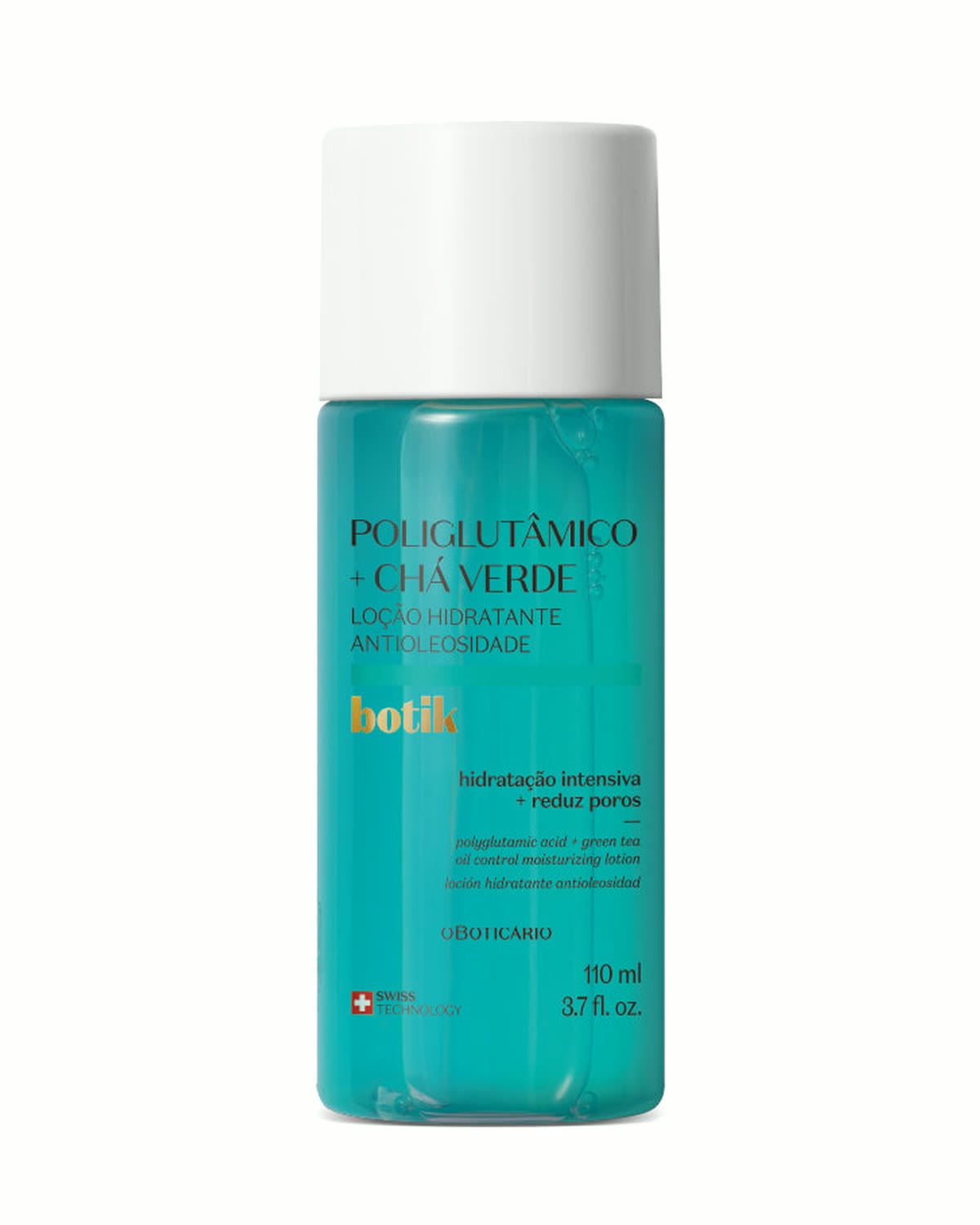 Loção Hidratante Antioleosidade Poliglutâmico + Chá Verde