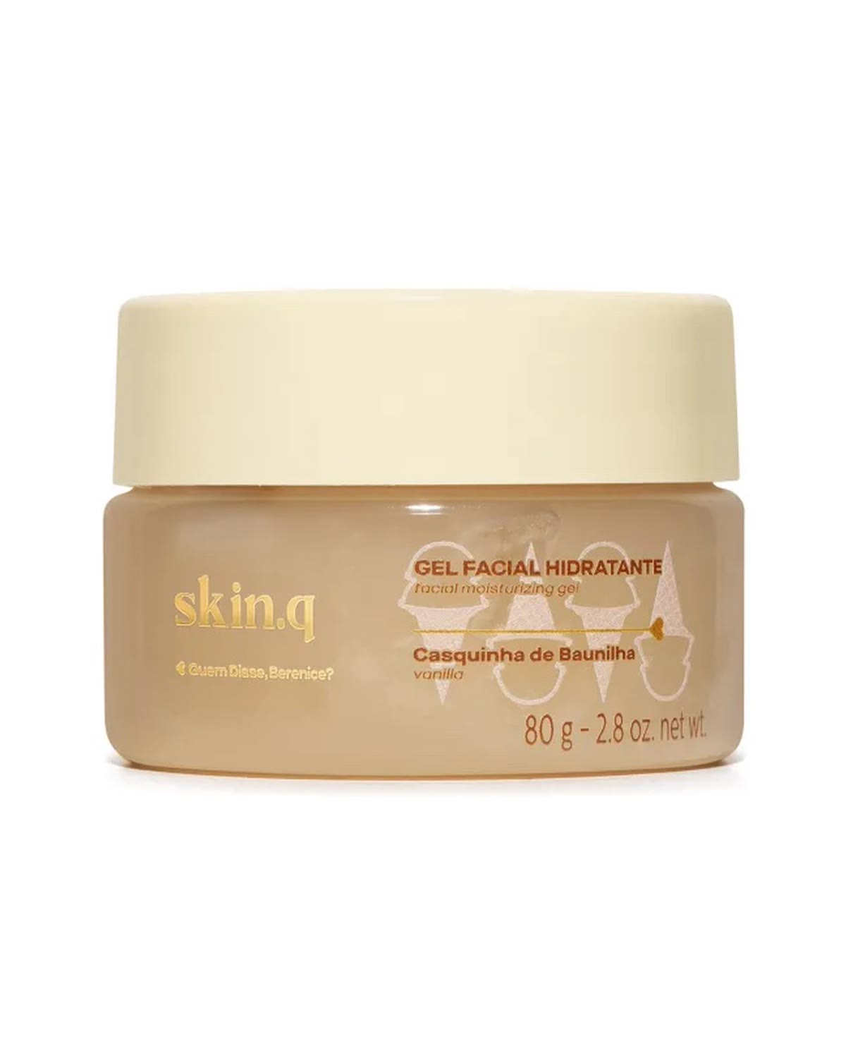 Gel Facial Hidratante Baunilha