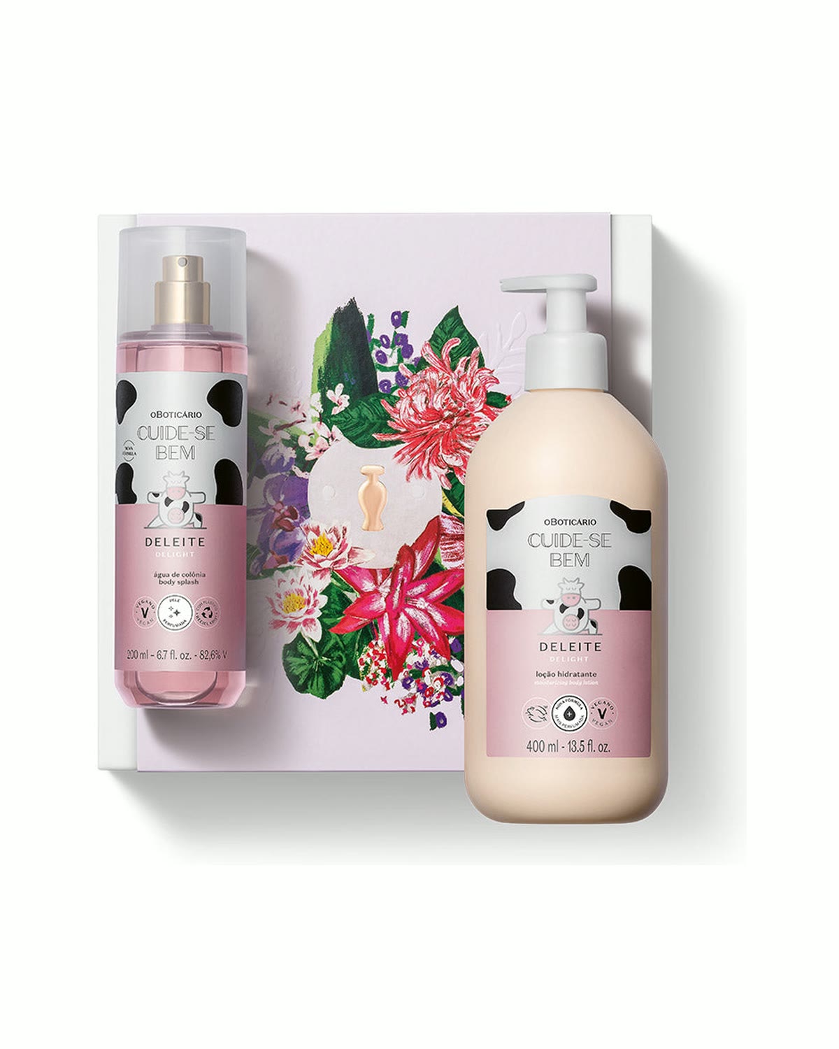 Kit Presente Deleite (Loção Hidratante + Body Splash)