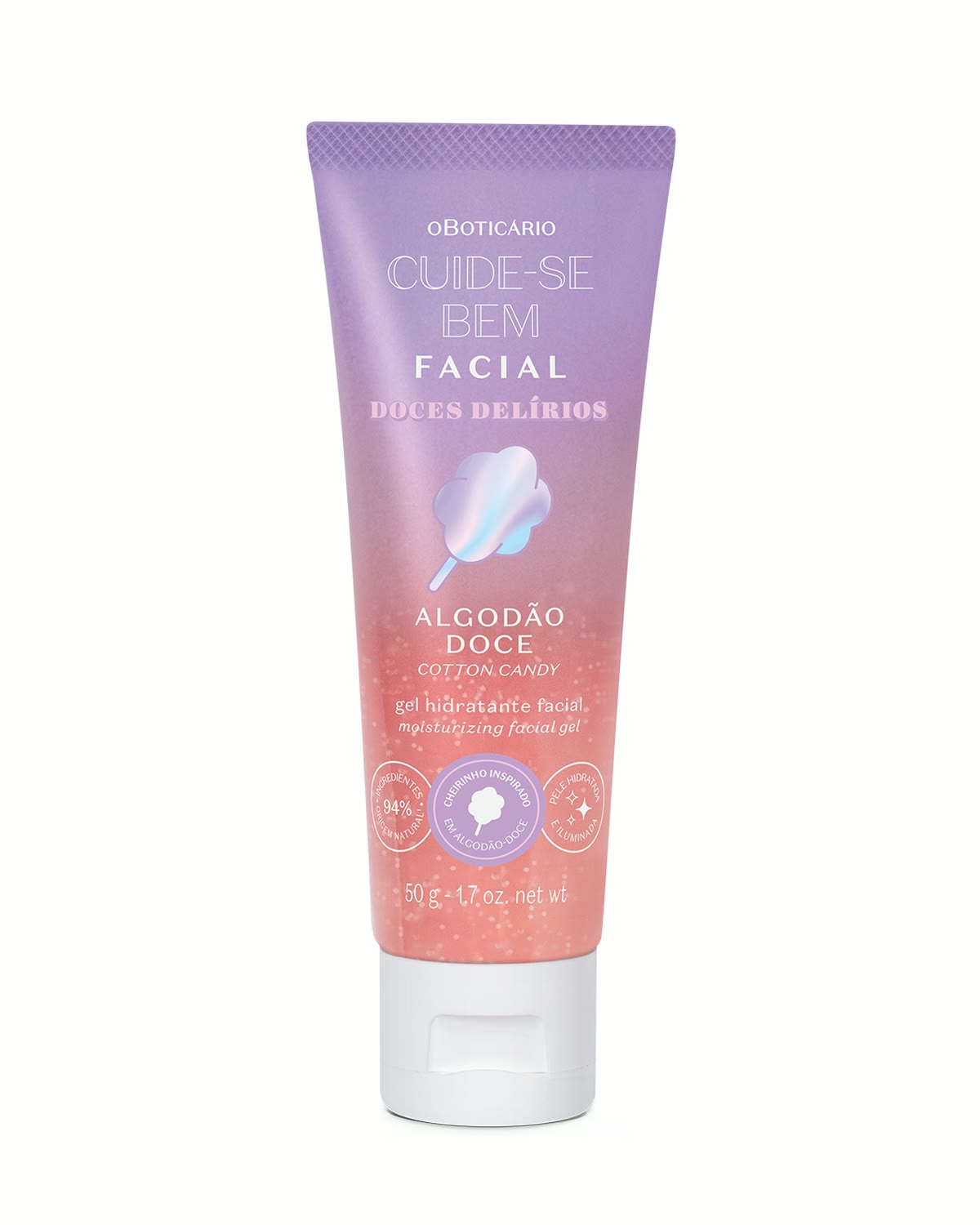 Gel Hidratante Algodão Doce