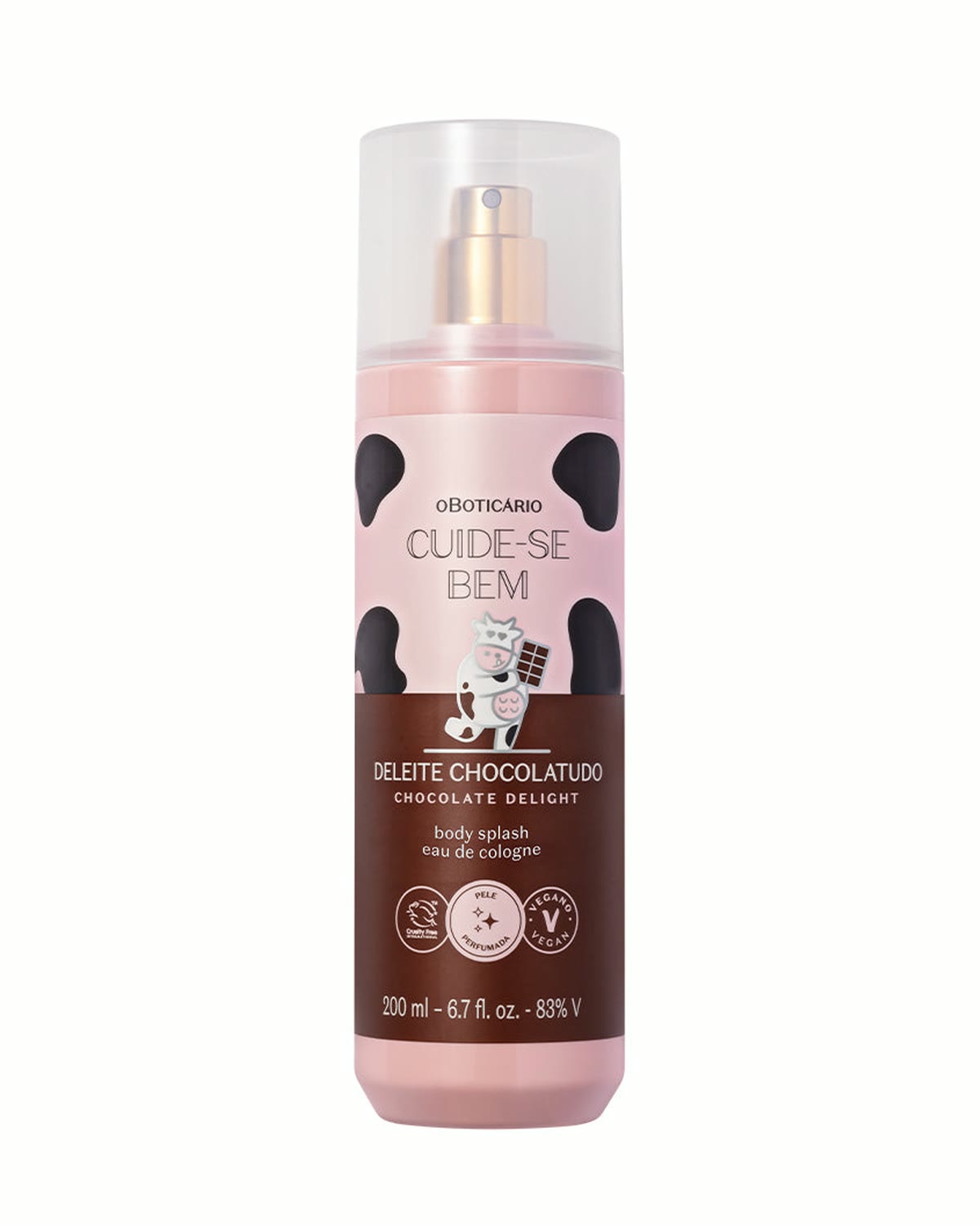 Body Splash Deleite Chocolatudo