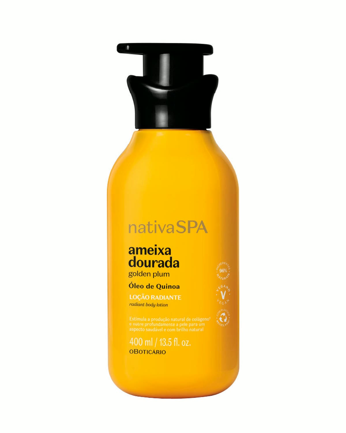 Loção Hidratante Ameixa Dourada